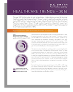 2016 Healthcare Trends