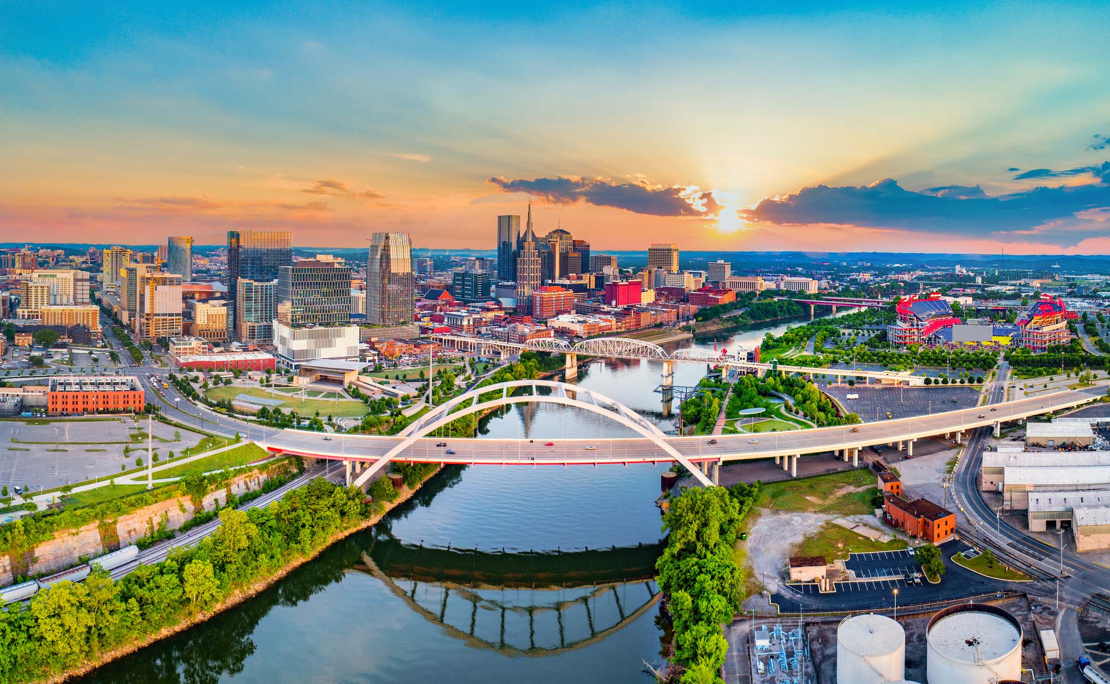 Nashville, Tennessee skyline