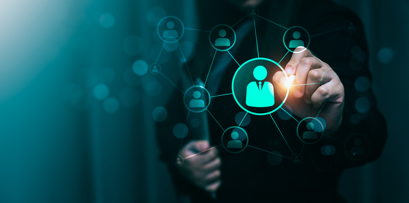 Grid showing a depiction of succession planning