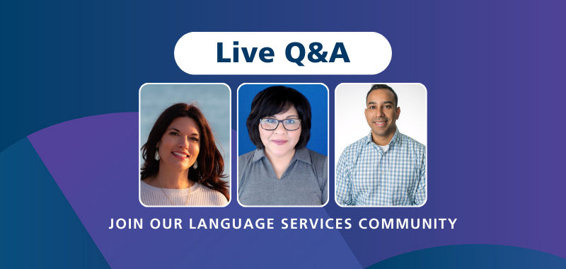 Language Services Episode 1 Host and Guest speakers