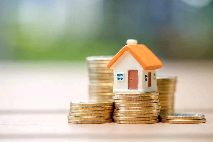 Illustration of buying a house