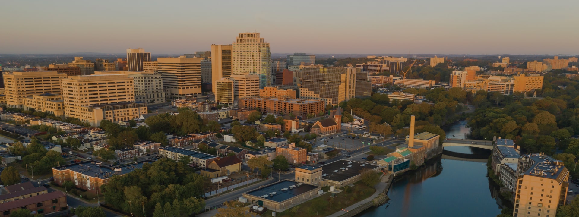 Delaware panoramic skyline