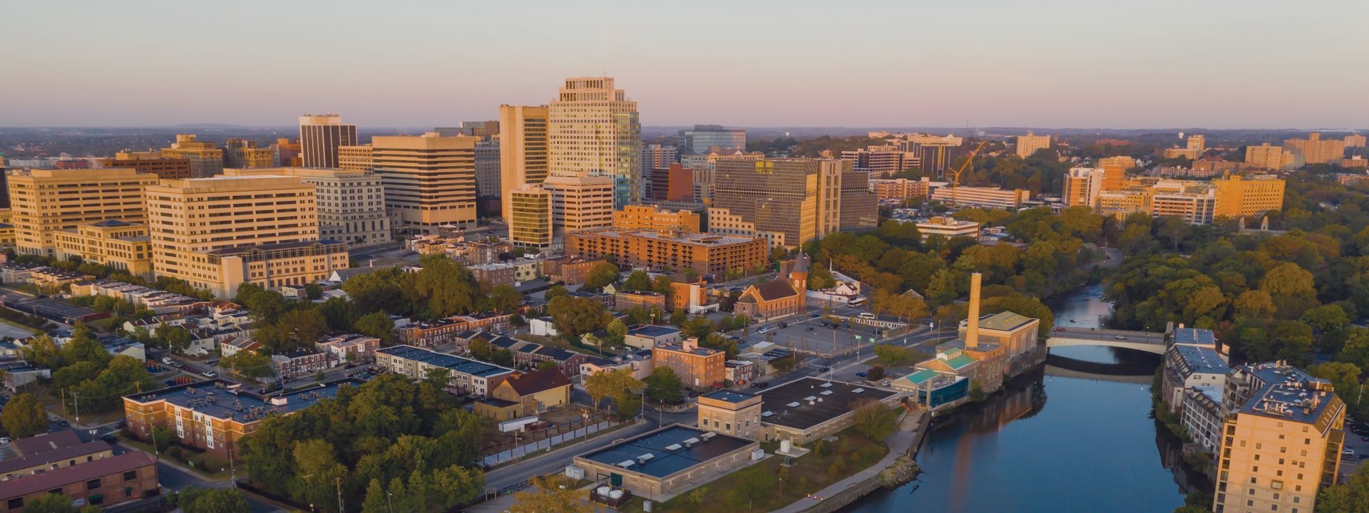 Delaware panoramic skyline