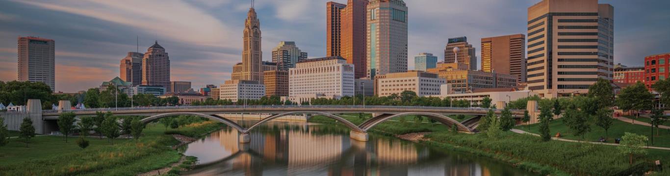 Ohio panoramic skyline