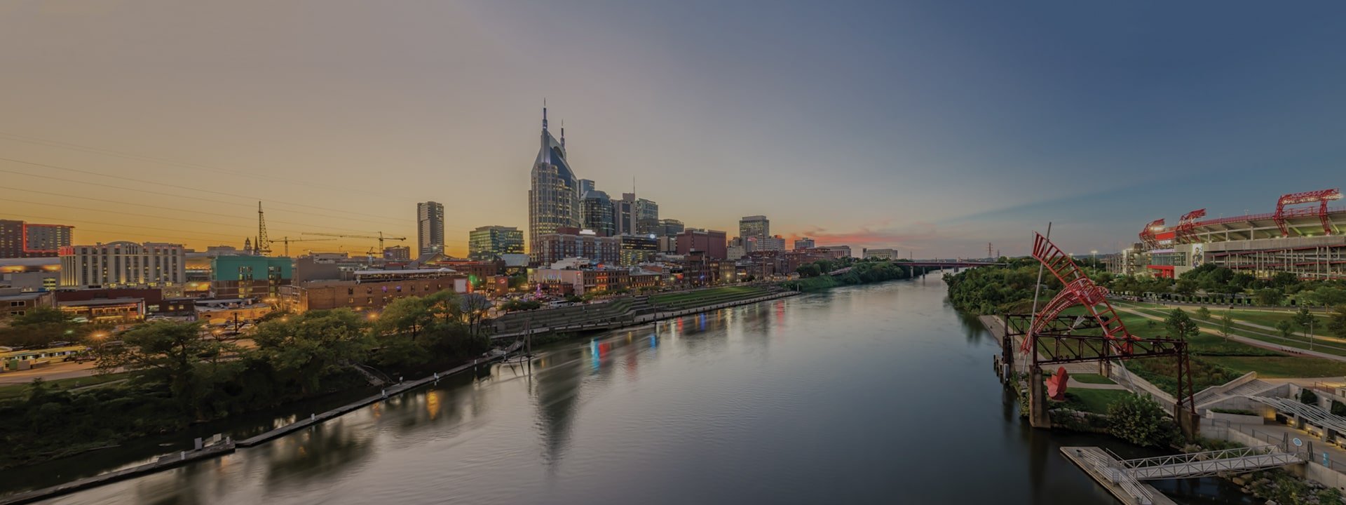 Tennessee panoramic skyline