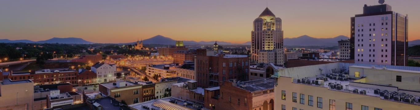 Virginia panoramic skyline