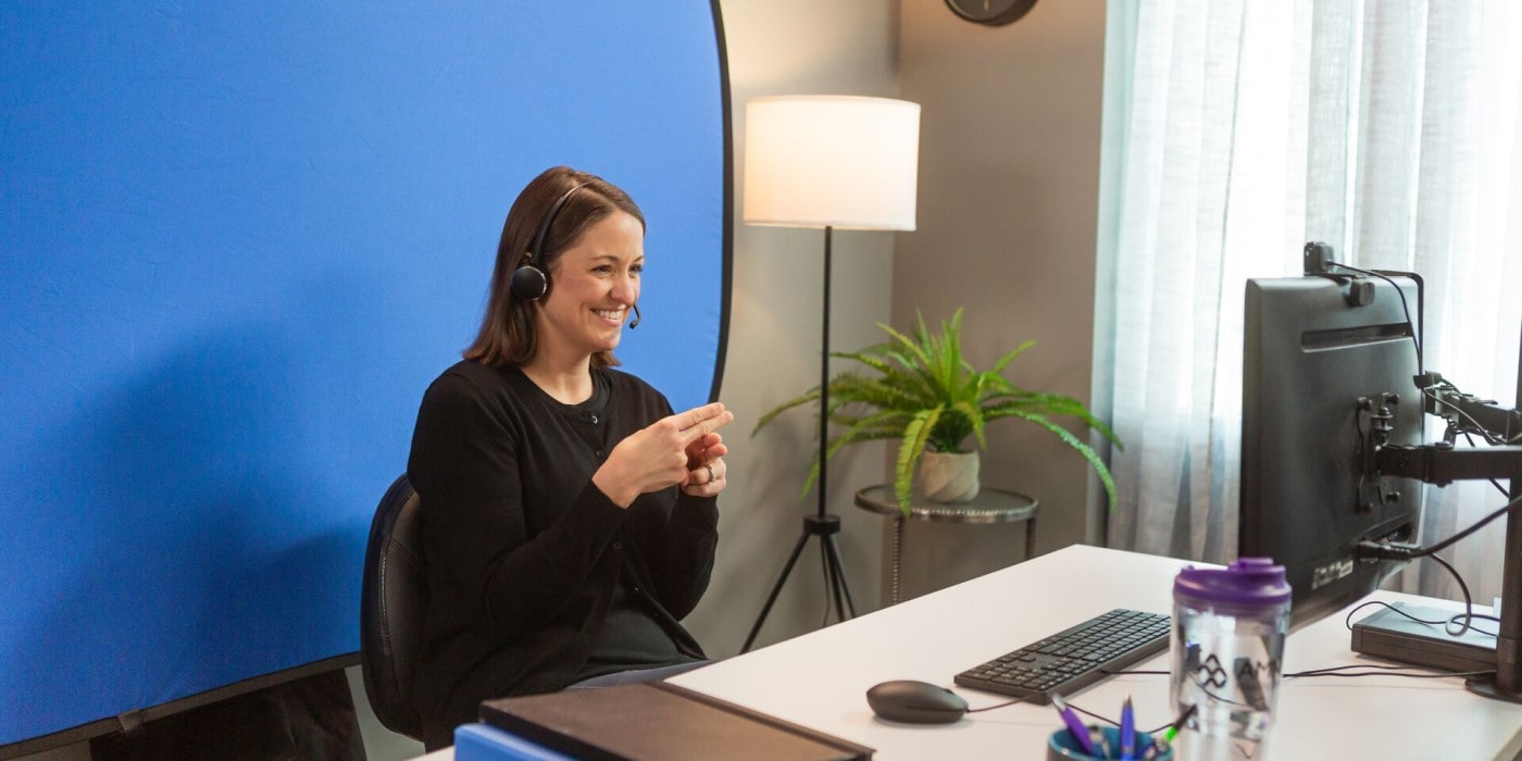 AMN Interpreter working from home